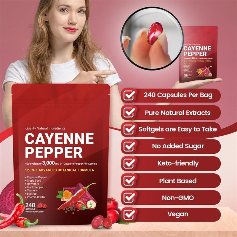 Pepper Body Supplements Supplement Energy