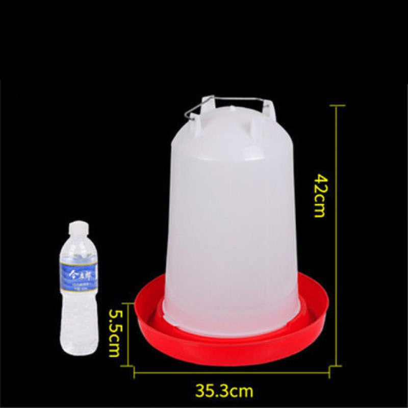 Thickened automatic feeding bowl feed waterer