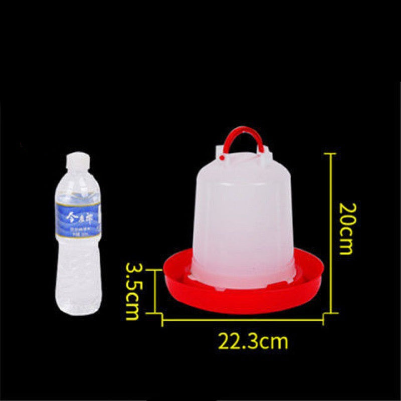 Thickened automatic feeding bowl feed waterer