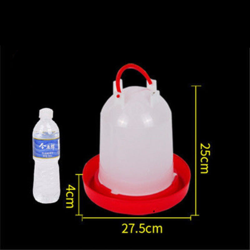Thickened automatic feeding bowl feed waterer