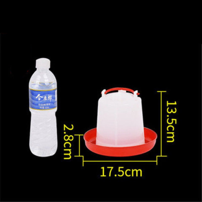 Thickened automatic feeding bowl feed waterer